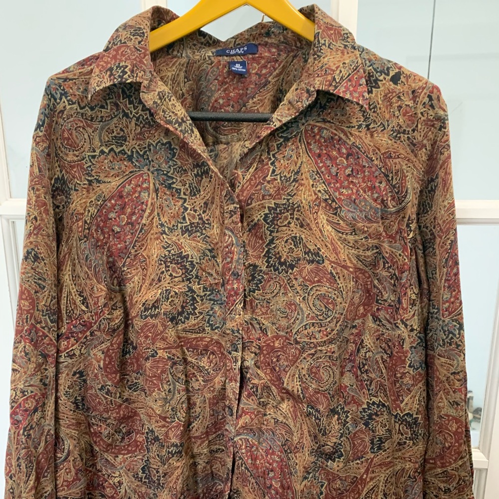 Chaps, ladies blouse  A11